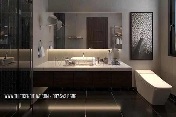  Đá ốp nhà tắm biệt thự Ecopark - MS018